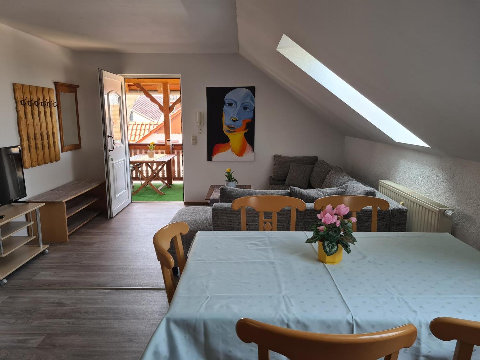 Ferienwohnung Weisskopf Alkersleben Buitenkant foto
