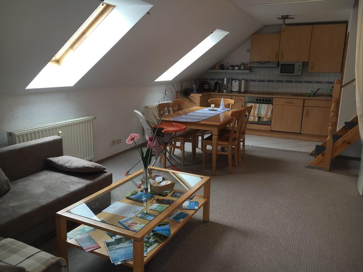 Ferienwohnung Weisskopf Alkersleben Buitenkant foto