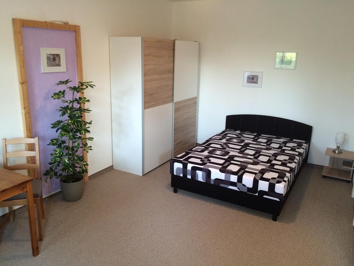Ferienwohnung Weisskopf Alkersleben Buitenkant foto
